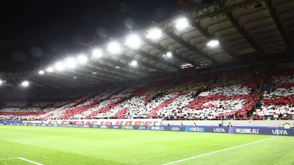 Εντυπωσιακή ατμόσφαιρα στο "Γ. Καραϊσκάκης"! (Βίντεο Kerkida)