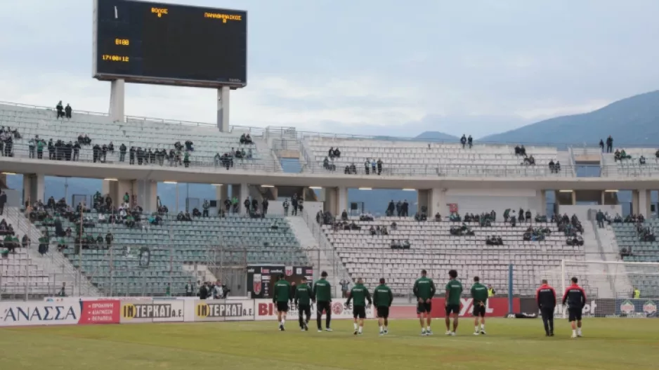 Σε κακή κατάσταση ο αγωνιστικός χώρος του Πανθεσσαλικού