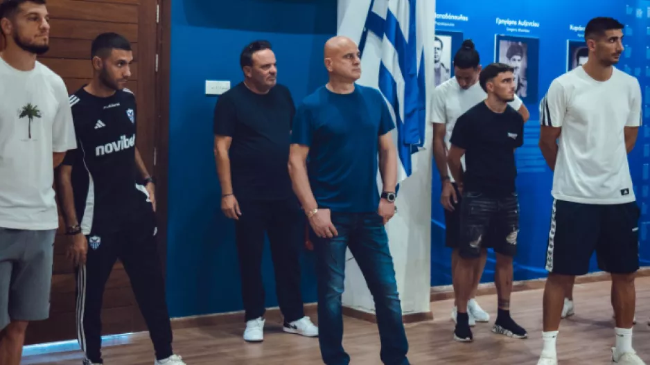 Επισκέφθηκε το μουσείο του Συλλόγου η ομάδα της Ανόρθωσης