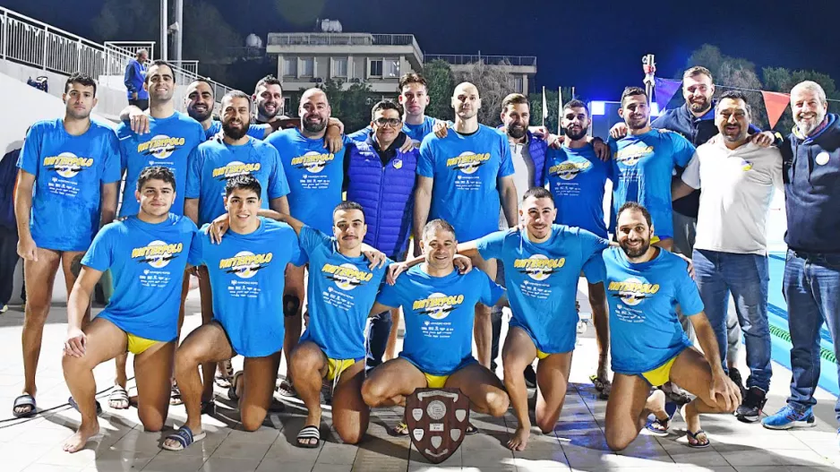 Βάφτηκε "γαλαζοκίτρινο" το Σούπερ Καπ υδατοσφαίρισης 