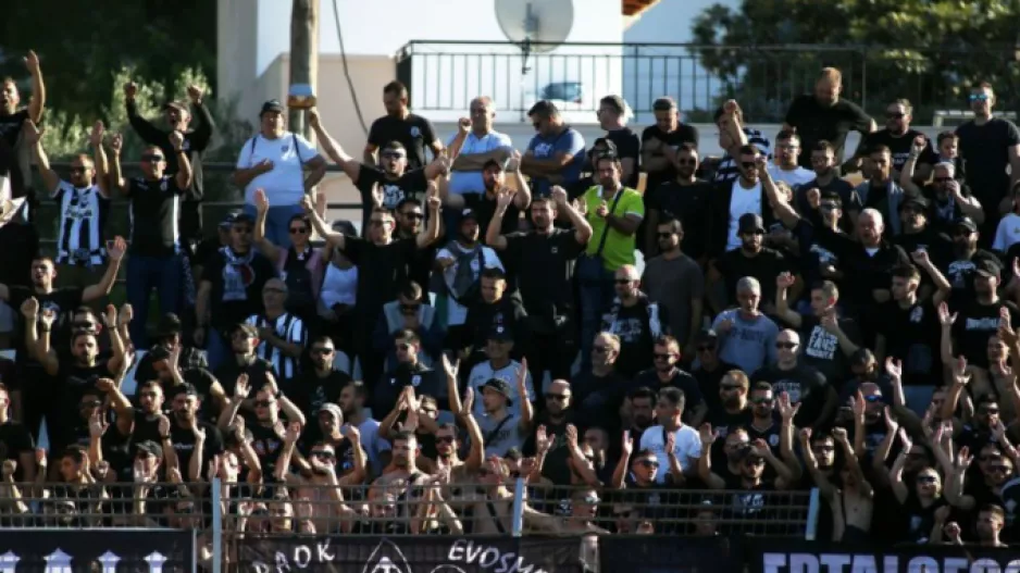 Με τον κόσμο του στη Λιβαδειά ο ΠΑΟΚ
