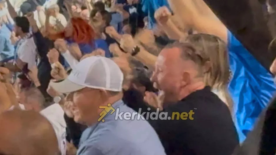 (ΒΙΝΤΕΟ kerkida) Ο πανηγυρισμός του Λομάκιν στο γκολ της ανατροπής! 