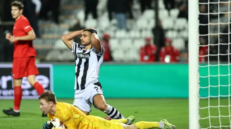 Ψυχρολουσία στο 89′ για τον ΠΑΟΚ
