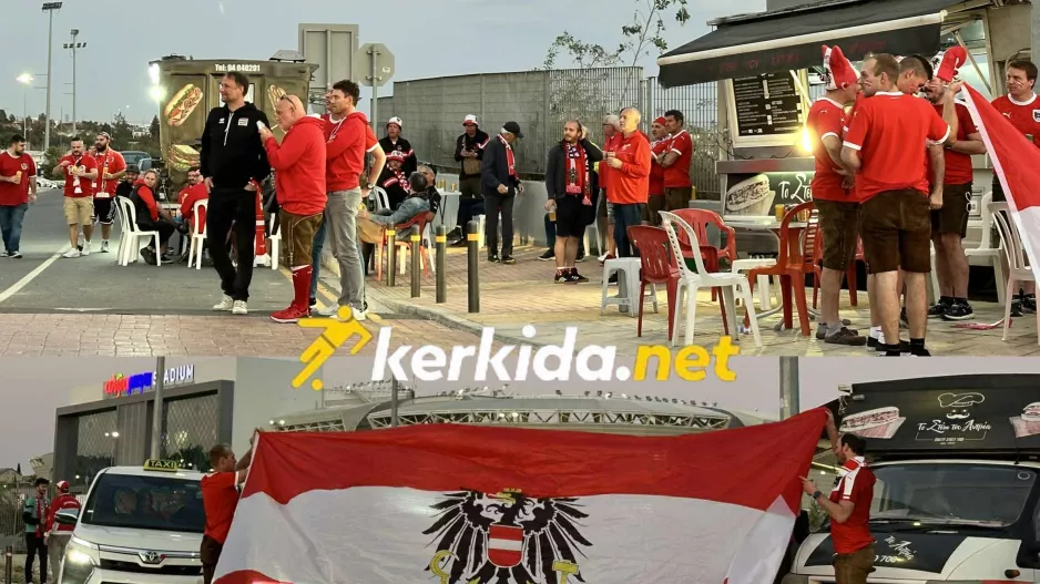(Βίντεο-Φώτος kerkida) Από νωρίς οι Αυστριακοί