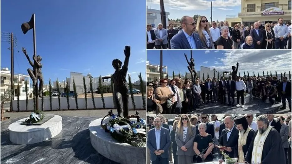 Αγιασμός στο Μνημείο Ισαάκ - Σολωμού: "O τόπος μας είναι μικρός, αλλά γεννά μεγάλες ψυχές"