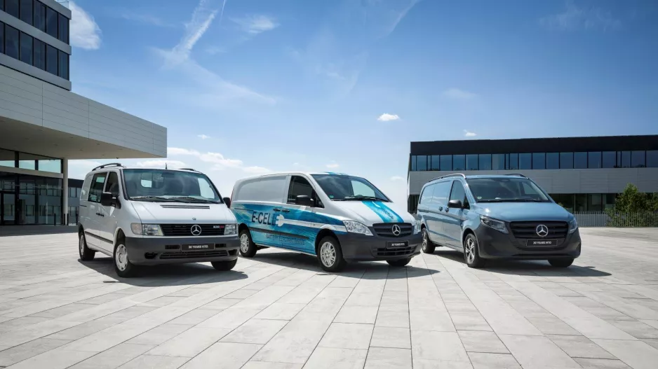 H Mercedes-Benz γιορτάζει τα 30χρονα του Vito στην αγορά