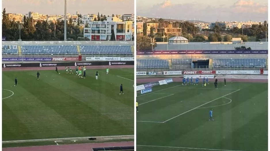 Οι ενδεκάδες στο "Στέλιος Κυριακίδης"