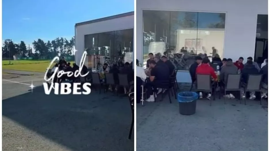 Χαλάρωση...με μπάρμπεκιου (βίντεο)