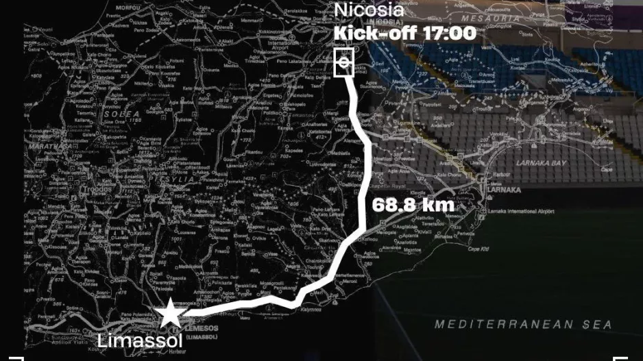68.8km για... ΑΠΟΕΛ