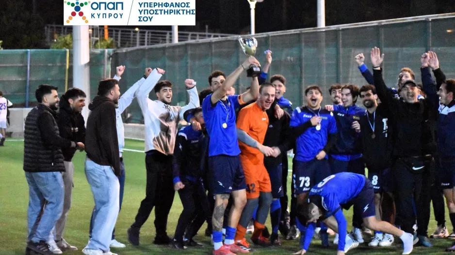 Θριαμβευτικό 5-0 και τίτλος για το Πανεπιστήμιο Κύπρου!