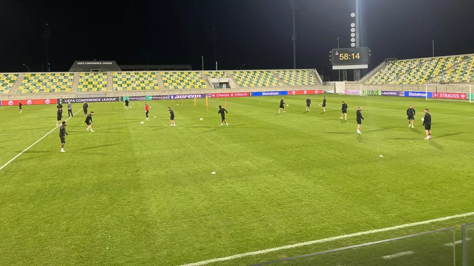 (Φώτος kerkida) Η προπόνηση της Shkendija