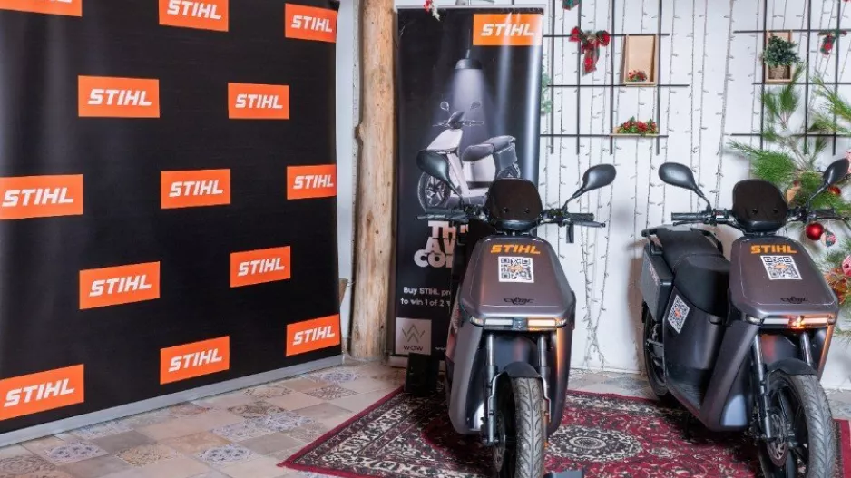 Με απόλυτη επιτυχία ολοκληρώθηκε ο διαγωνισμός της STIHL «Είναι WOW!» με έπαθλα δύο 100% ηλεκτρικά μηχανάκια WOW 775