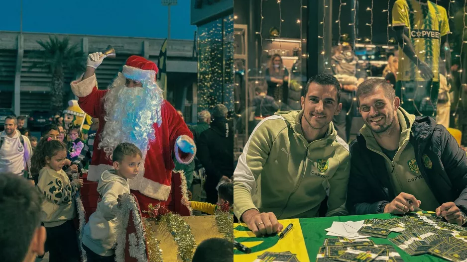(Φώτος) Το Χριστουγεννιάτικο Fan Day της ΑΕΚ