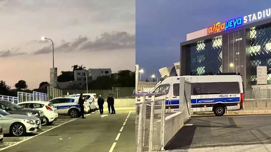 (Φώτος) Διακριτική παρουσία Αστυνομίας