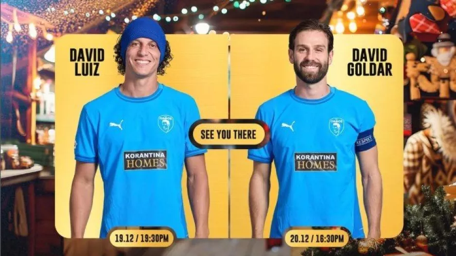 Meet & Greet με Νταβίντ Λουίζ και Γκολντάρ στο Cap St Georges