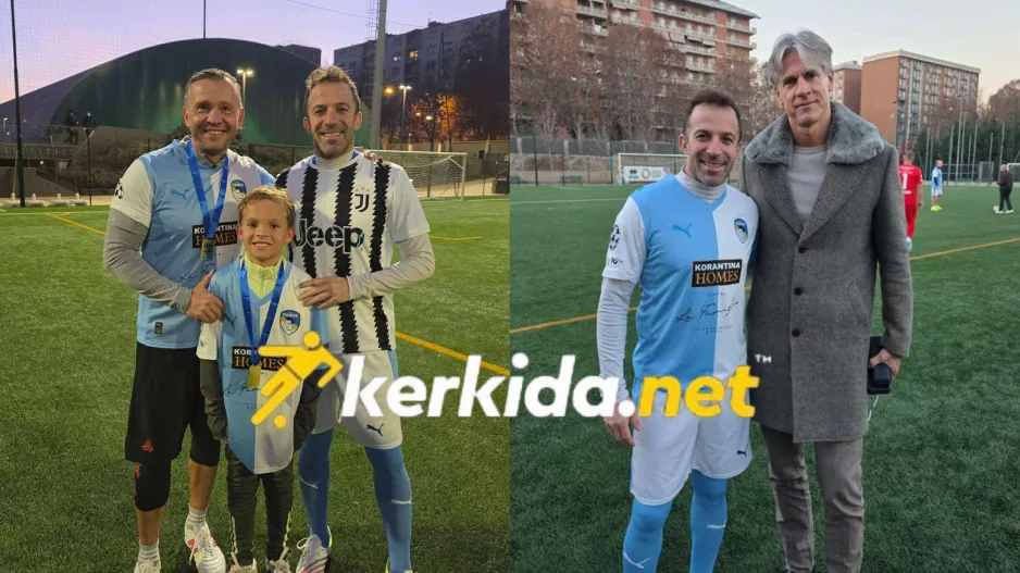 (Φώτος) Φιλικό... Λομάκιν με Ντελ Πιέρο!