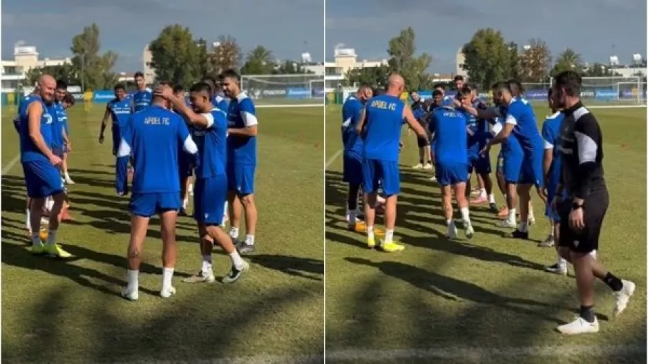 Υποδοχή... στον εορτάζοντα! (Βίντεο)