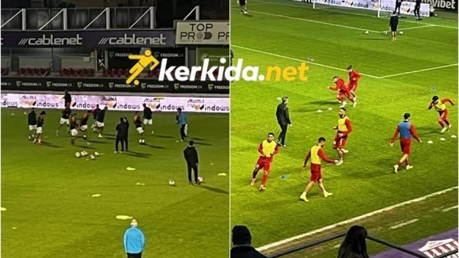 ΦΩΤΟΣ/Ζέσταμα στο "Αμμόχωστος"