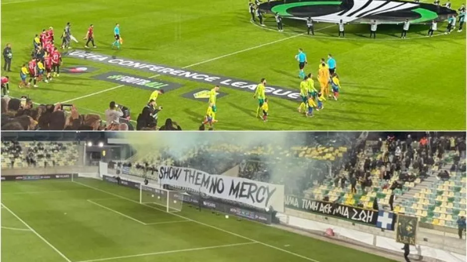 Είσοδος, υποδοχή και... προτροπή: "Show them no mercy" (Βίντεο Kerkida)