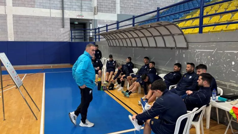 Εθνική Futsal: Προετοιμάζεται για τους αγώνες με το Μαυροβούνιο