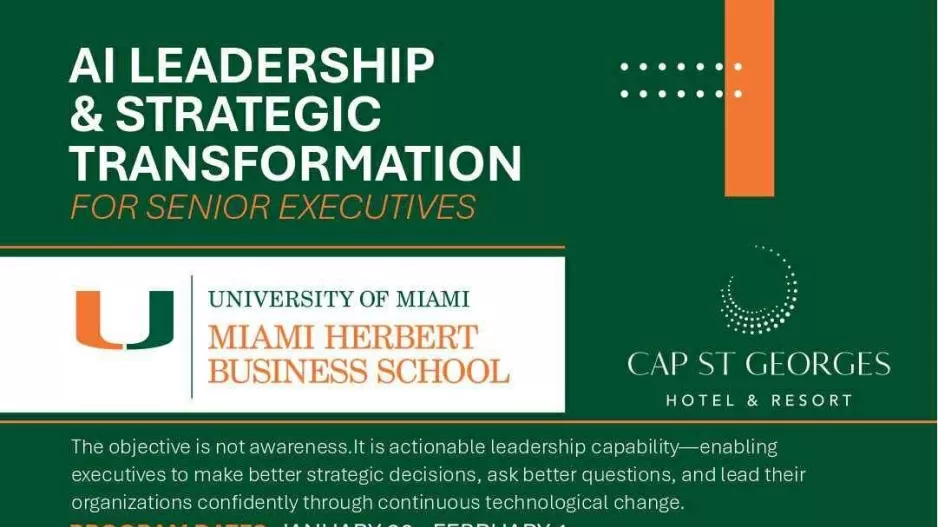 AI Leadership & Strategic Transformation: Yψηλού επιπέδου διεθνές πρόγραμμα στο Cap St Georges