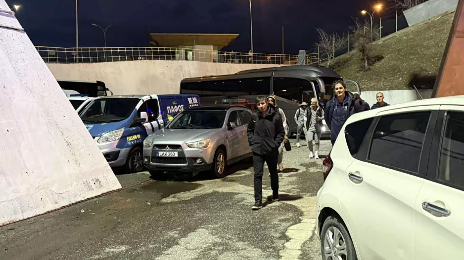 (Βίντεο/Φώτος Kerkida) Η πρώτη... άφιξη του Θελάδες με την Πάφο
