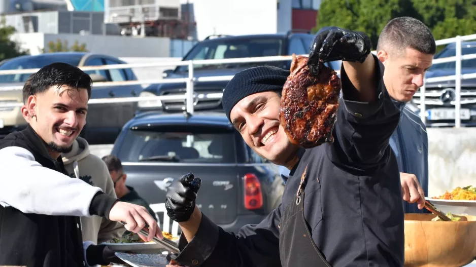 (Φώτος) Steak day για τους "πράσινους"