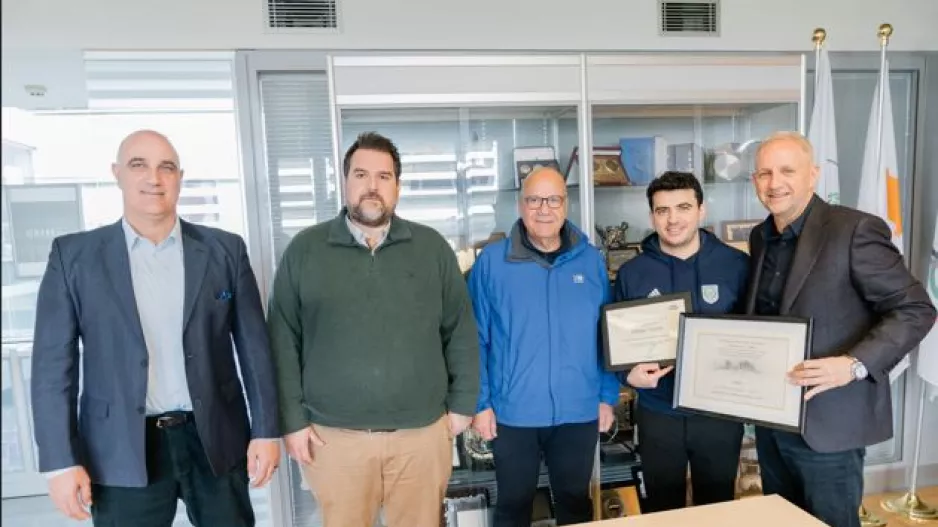 Ο Τοφαλίδης παρέλαβε το Πιστοποιητικό Olympic Solidarity Scholarships for “Los Angeles 28” 