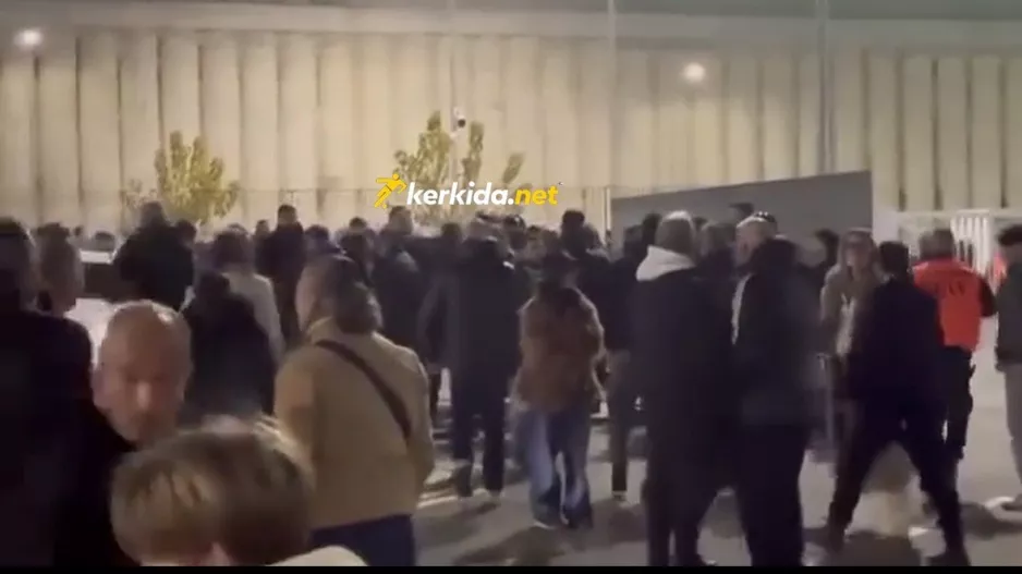 (ΒΙΝΤΕΟ Kerkida) Ένταση κατά την αποχώρηση των οπαδών/Περιστατικό με Κοντολεύτερο