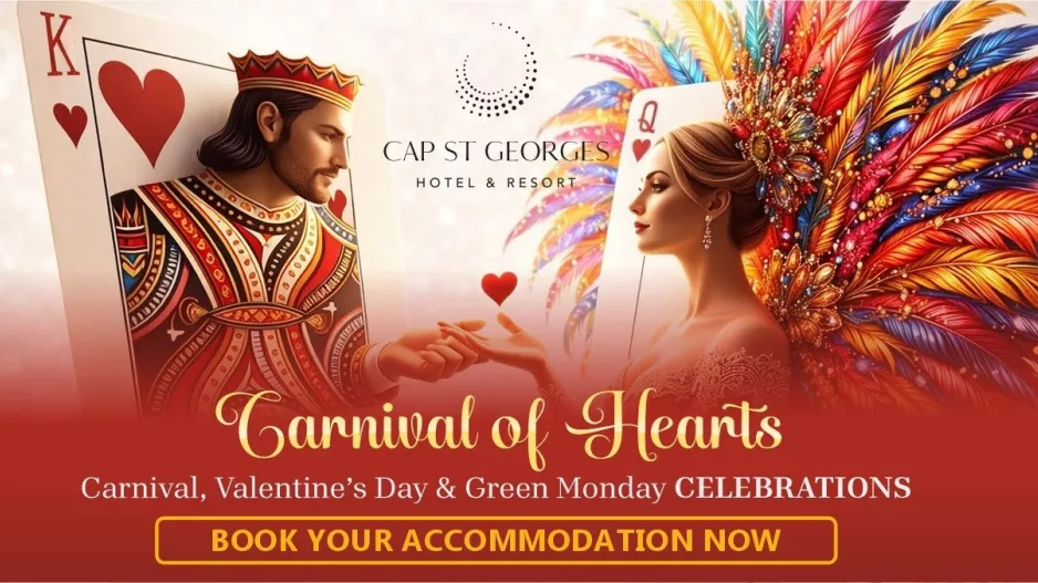 Carnival of Hearts: Ένα συναρπαστικό τριήμερο ρομαντισμού και καρναβαλικής διασκέδασης, στο Cap St Georges Hotel & Resort