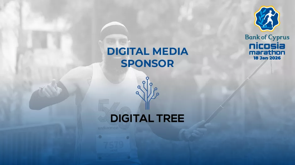 Η Digital Tree επίσημος συνεργάτης ψηφιακών μέσων του Τράπεζα Κύπρου Μαραθωνίου Λευκωσίας