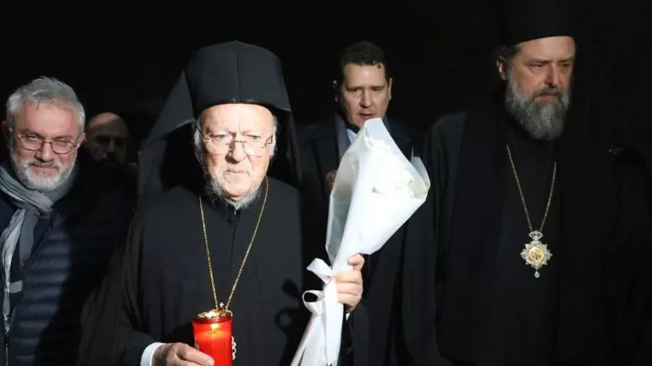 Ο Οικουμενικός Πατριάρχης Βαρθολομαίος στην Τούμπα