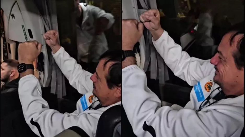(Βίντεο) Δέχθηκε νέες ύβρεις και... απάντησε με υψωμένες γροθιές ο Αταμάν