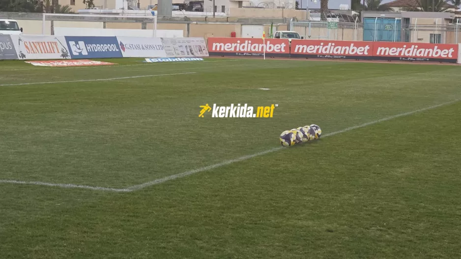 (Φώτος kerkida) ΟΚ ο αγωνιστικός χώρος