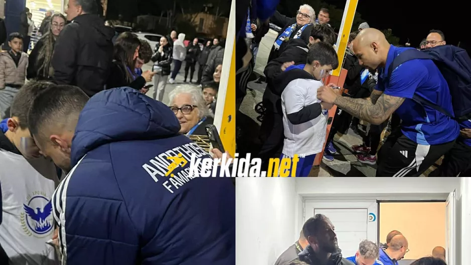 (Φώτος Kerkida) Νίκη και... μαζεμένες υπογραφές!