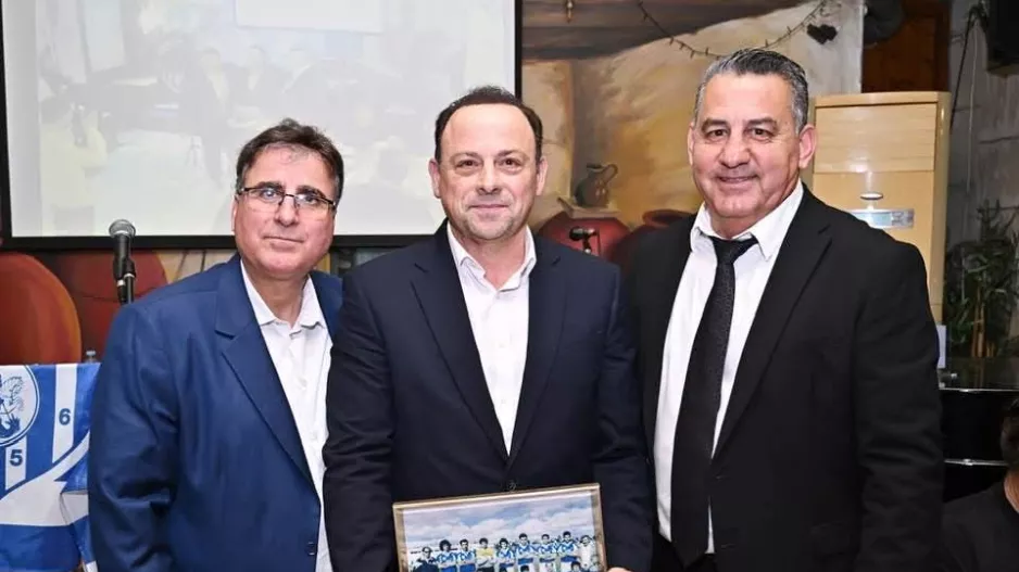 "Ευχαριστώ θερμά τον Εθνικό Λατσιών για την τιμητική βράβευση"
