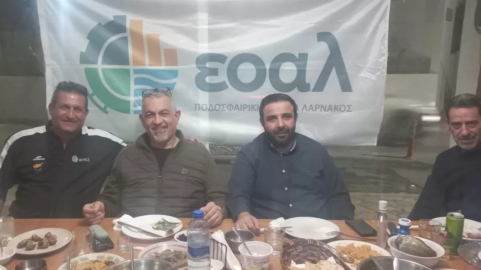 Ο Πρόεδρος του Ε.Ο.Α.Λ. δεξιώθηκε τη νεοσύστατη ποδοσφαιρική ομάδα του Οργανισμού
