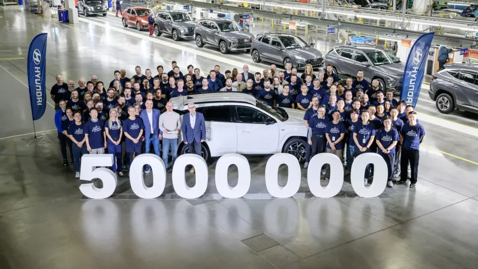 5 εκατομμύρια Hyundai από τη μονάδα παραγωγής στη Τσεχία!