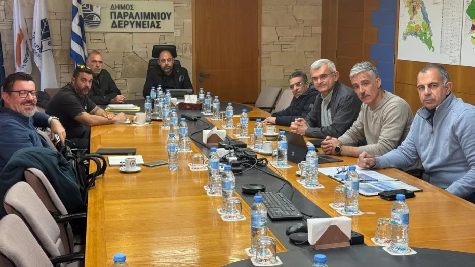 Συνάντηση με Δήμο Παραλιμνίου – Δερύνειας: Σειρά Ευρωπαϊκών αγώνων ανοικτής θαλάσσης στον Πρωταρά