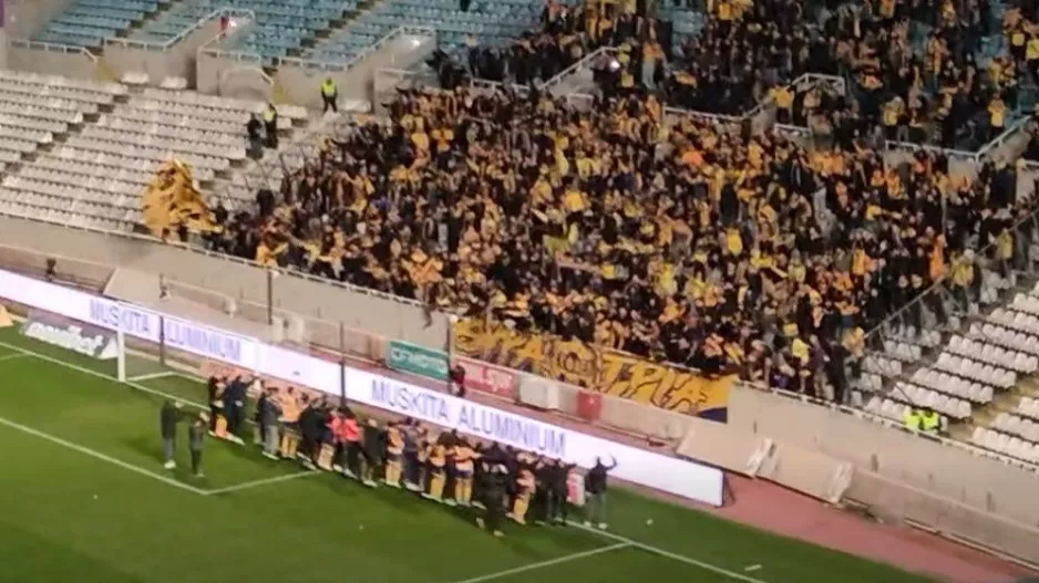(Βίντεο kerkida) Το ΑΕΛίστικο πάρτι στο ΓΣΠ