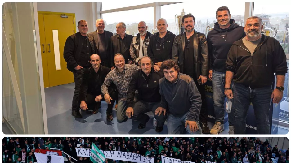 Βετεράνοι ΑΠΟΕΛ για τα πανό στην βόρεια/Τέτοιου είδους συμπεριφορές αποτελούν πλήγμα για το άθλημα..."