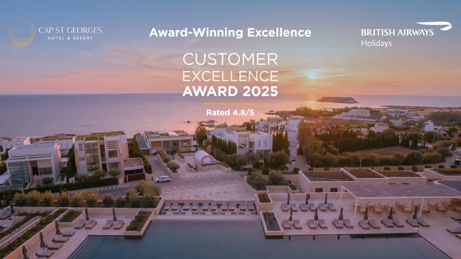 Σπουδαία διάκριση για το Cap St Georges Hotel & Resort