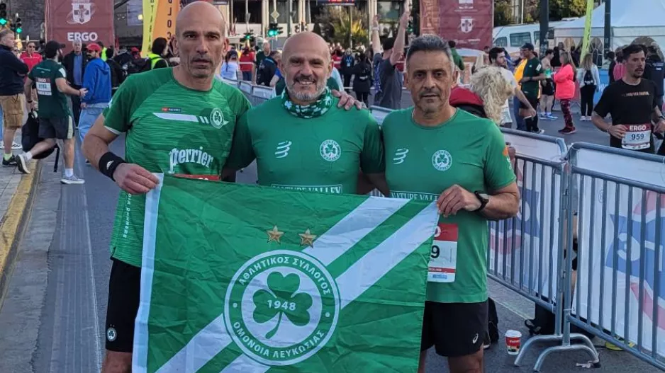 Ομονοιάτικο αίμα... στο Athens Half Marathon