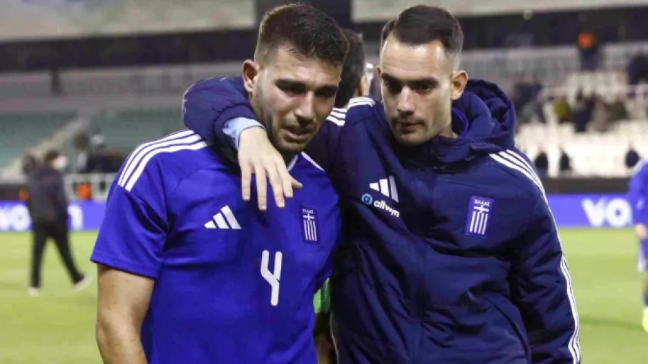 Ξέσπασε σε κλάματα ο Καλογερόπουλος μετά την ήττα