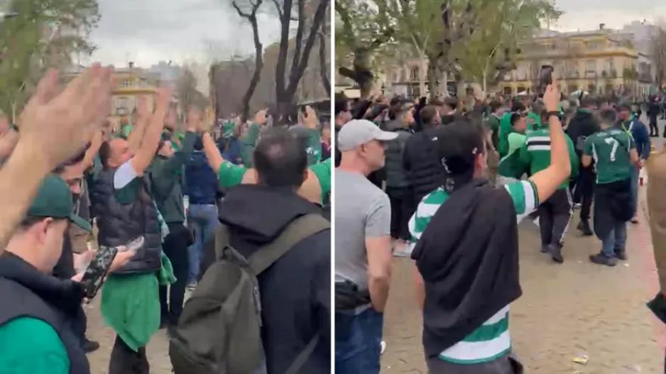 ''Ζεσταίνονται'' στους δρόμους της Σεβίλλης οι φίλοι του Παναθηναϊκού