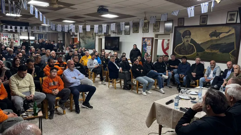 ΦΩΤΟΣ από τη συνάντηση στην Κοκκινοτριμιθιά