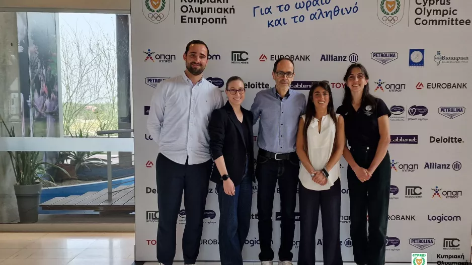 Συνάντηση της Carlotta Giussani με τον Πρόεδρο της ΚΟΕ