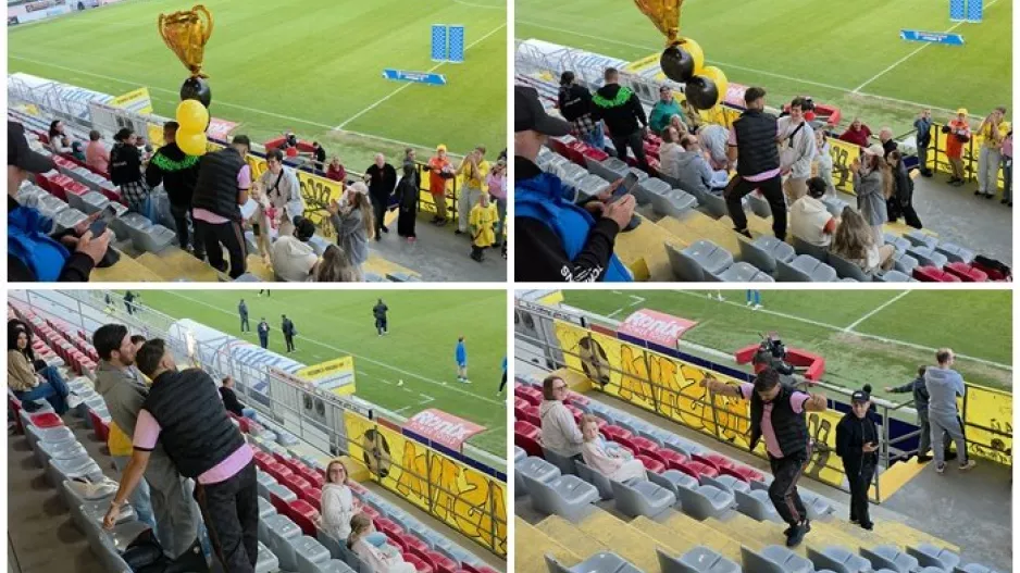 (ΒΙΝΤΕΟ/φώτος Kerkida) Έκπληξη στον πρόεδρο!
