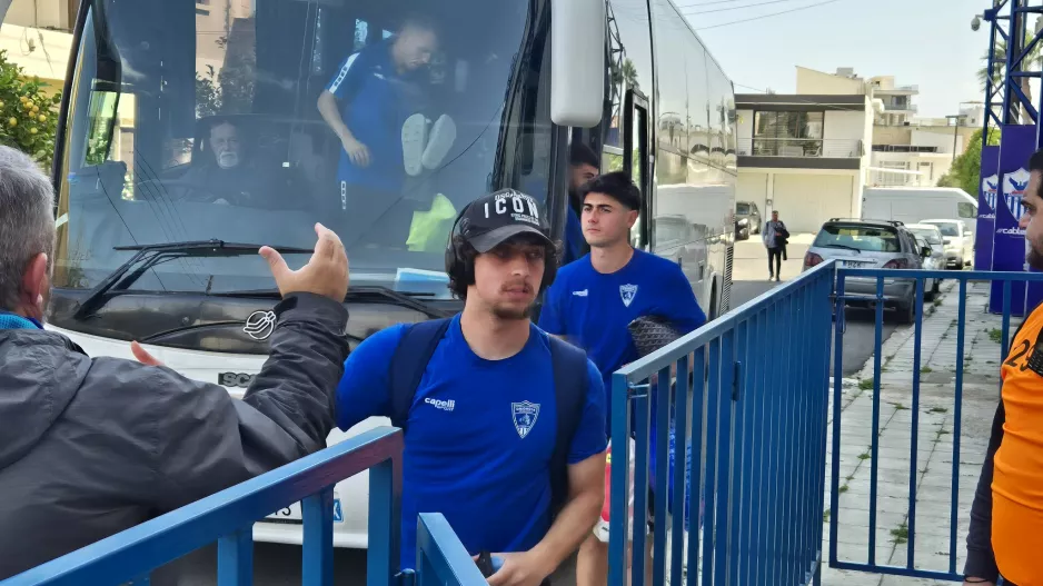 (Βίντεο/Φώτος Kerkida) Άφιξη στο "Αντώνης Παπαδόπουλος"