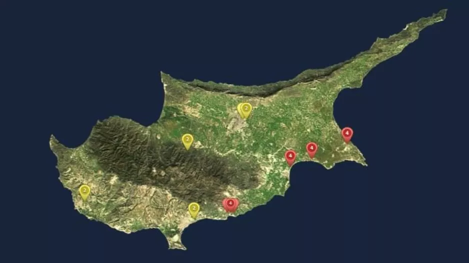 Κίτρινη και κόκκινη...Κύπρος